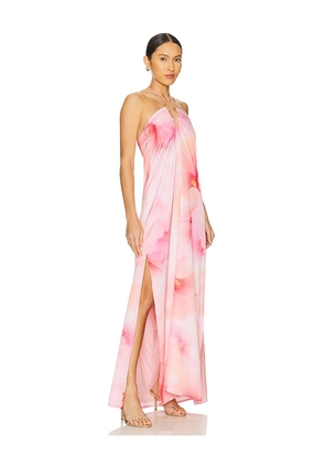 BOAMAR Mar Long Dress in Pink. Size S. Also in M.