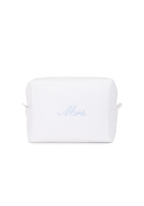 Abbode Mrs. Waffle Pouch in White.