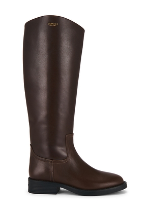 Coach Park Tall Boot in Brown. Size 6. Also in 6.5, 7, 7.5, 8, 8.5.