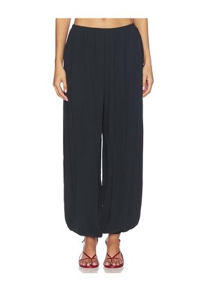 EAVES x Jasmine Tookes Kai Balloon Pant in Black. Size L. Also in M, S, XL, XS, XXS.