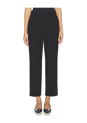 EAVES x Jasmine Tookes Jodi Classic Suiting Cropped Pant in Black. Size L. Also in M, S, XL, XS, XXS.