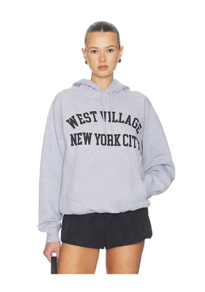 DEPARTURE West Village Nyc Hoodie in Grey. Size L. Also in M, S.