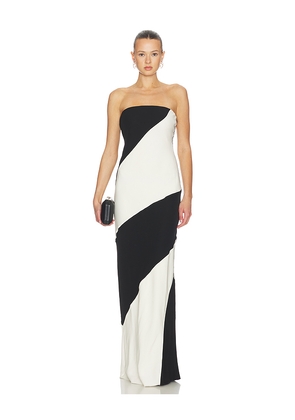 Entire Studios Margin Tube Dress in Black,White. Size L. Also in M, S, XS, XXS.