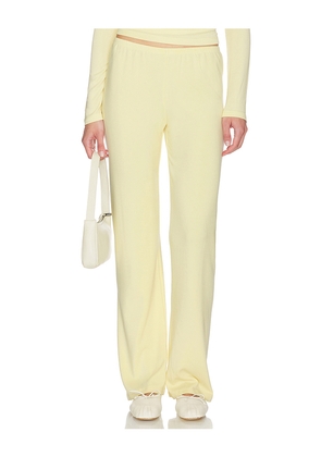 Artless Forever Lou Pants in Lemon. Size L. Also in M, S, XL, XS, XXS.