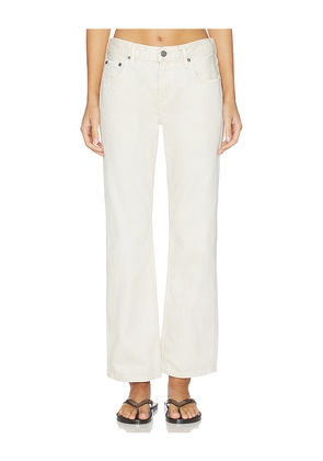 Citizens of Humanity Faye Vintage Straight Jeans in Cream. Size 23. Also in 24, 25, 26, 27, 28, 29, 31, 32, 33, 34.