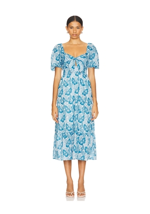 HEARTLOOM Germaine Dress in Blue. Size XS. Also in M.