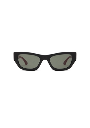 Gucci Cat Eye Sunglasses in Black.