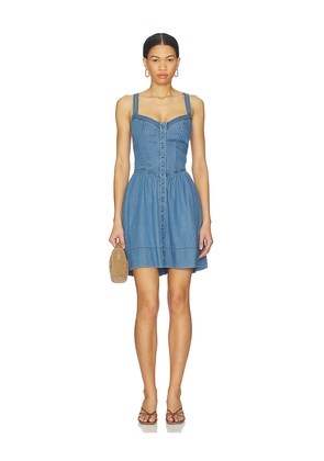 HEARTLOOM Delaney Dress in Blue. Size L. Also in M, S, XL, XS.