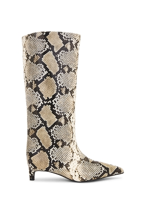 Nakedvice The Stacey Boot in Tan. Size 7. Also in 5.