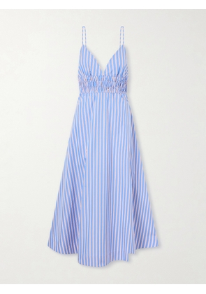 DESTREE - Lorena Striped Cotton Dress - Multi - small,medium,large