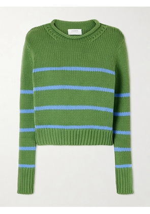 La Ligne - Mini Marina Striped Cotton Sweater - Multi - xx small,x small,small,medium,large,x large