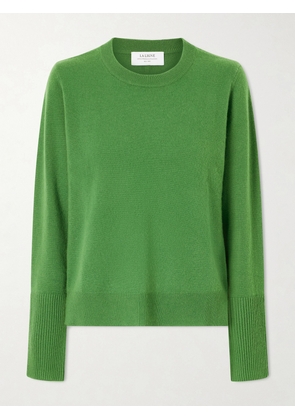 La Ligne - Solid Lean Lines Cashmere Sweater - Green - xx small,x small,small,medium,large,x large