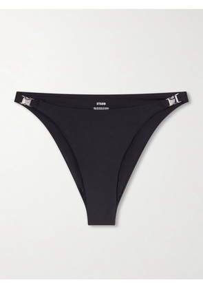 STAUD - Espa Embellished Bikini Briefs - Black - x small,small,medium,large,x large