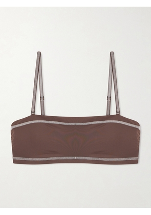 STAUD - Sara Bikini Top - Brown - x small,small,medium,large,x large