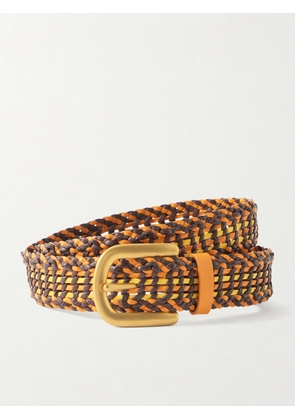 Gabriela Hearst - Sam Woven Leather Waist Belt - Brown - XS,S,M,L