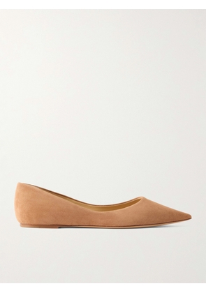 Gabriela Hearst - Devil Suede Ballet Flats - Neutrals - IT36,IT36.5,IT37,IT37.5,IT38,IT38.5,IT39,IT39.5,IT40,IT40.5,IT41,IT41.5,IT42