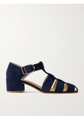 Gabriela Hearst - Lyle Suede Pumps - Blue - IT36,IT36.5,IT37,IT37.5,IT38,IT38.5,IT39,IT39.5,IT40,IT40.5,IT41,IT41.5,IT42