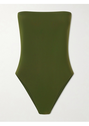 Lido - Sedici Bandeau Swimsuit - Green - x small,small,medium,large,x large