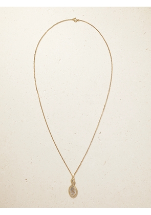 Yvonne Léon - Joli Miroir 18-karat Yellow And White Gold Citrine Necklace - One size