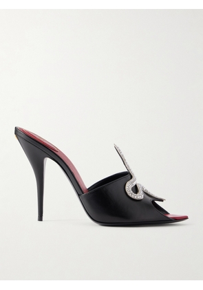 Valentino Garavani - Coeur Vipère Leather Pumps - Black - IT35,IT36,IT37,IT38,IT38.5,IT39,IT40,IT41,IT42