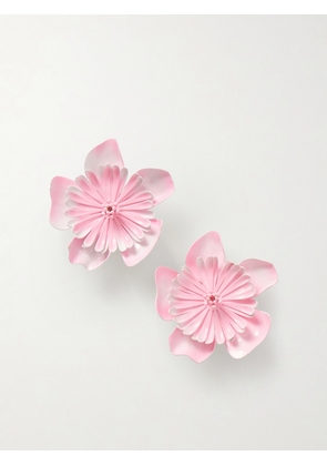 Chloé - Gold-tone Resin Earrings - Pink - One size