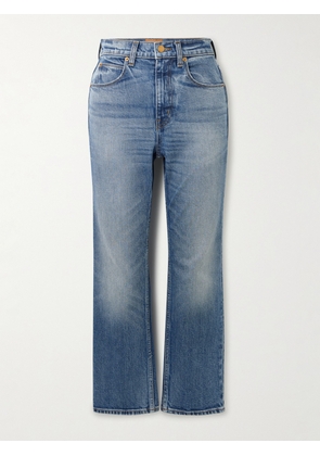 Jamie Haller - The Kenickie Mid-rise Straight-leg Jeans - Blue - 24,25,26,27,28,29,30,31,32