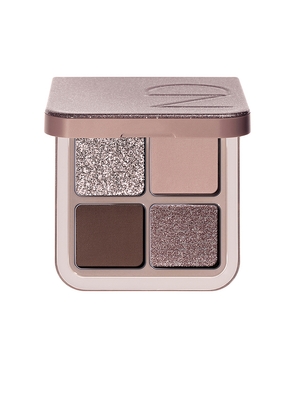 Natasha Denona Luxe Glam Compact Quad Eyeshadow Palette in Brown.
