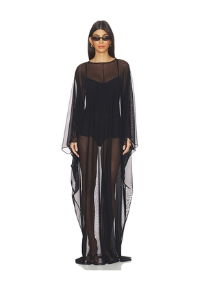 Norma Kamali Caftan in Black. Size M/L. Also in XS/S.