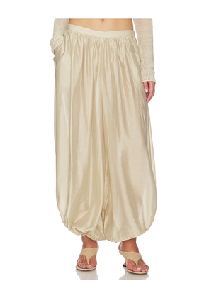 LIONESS Ember Pant in Taupe. Size L. Also in M, S, XL, XS, XXL, XXS.