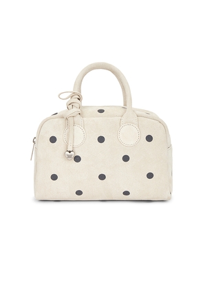 MARGESHERWOOD Soft Bowling Bag in Cream.
