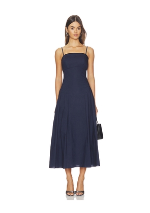 KIKA VARGAS Lena Dress in Navy. Size 10. Also in 8.