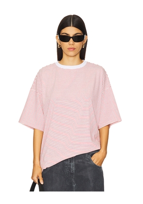superdown Dylin Oversized Tee in Red. Size S. Also in XS.