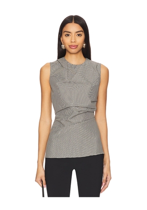 Rohe Top With Cowl Neck in Black,White. Size 34/2. Also in 40/8.