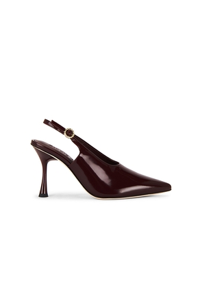 Studio Amelia Halo 90 Heel in Burgundy. Size 37. Also in 39.