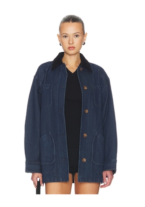 Tularosa Harlow Barn Jacket in Blue. Size L. Also in M, S, XL, XS, XXS.