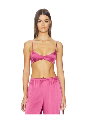 SEROYA Lillian Courtney Bra in Blush. Size M. Also in S, XS.