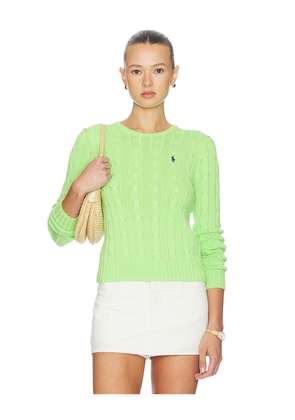 Polo Ralph Lauren Julianna Long Sleeve Pullover in Green. Size L. Also in M, S, XL, XS, XXS.