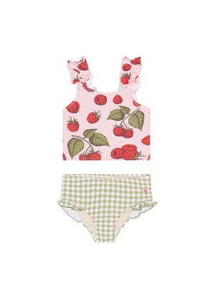 Pink Chicken Girls Via Tankini in Pink,Green. Size 2. Also in 3, 4, 5, 6.