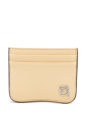 Karl Lagerfeld Ikon Smooth Outline wallet - Neutrals