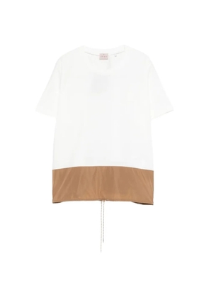 Marella Emme contrasting-trim T-shirt - Neutrals