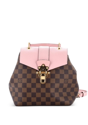 Louis Vuitton Pre-Owned Clapton Damier and Leather backpack - Brown