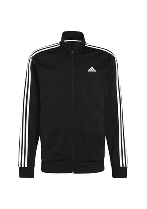 adidas stripe sleeve jacket - Black