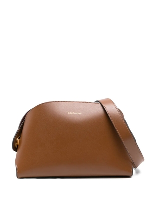 Coccinelle leather clutch bag - Brown