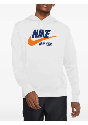 Nike logo hoodie - White