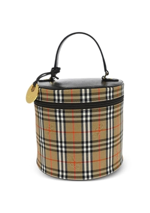 Burberry Pre-Owned 1990-2000s check vanity case - Neutrals