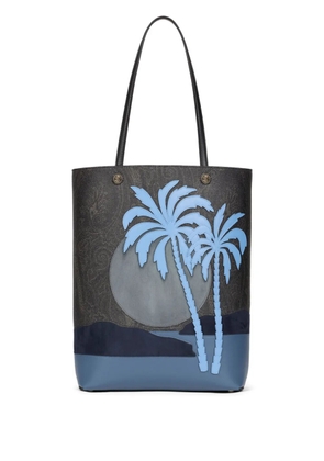 ETRO paisley tote bag - Black