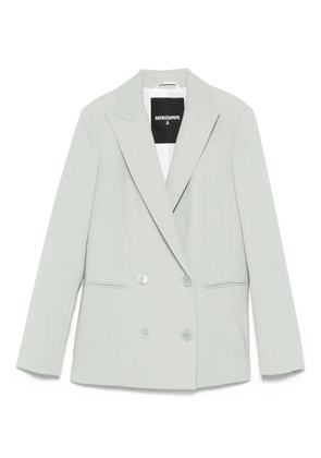 Patrizia Pepe peak-lapel double-breasted jacket - Grey