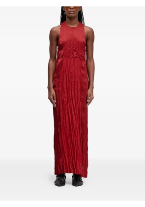 Osklen sleeveless midi dress - Red