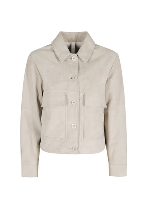 Duno Joan buttoned pocket jacket - Neutrals