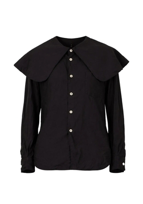 Comme Des Garçons Comme Des Garçons pilgrim collar blouse - Black